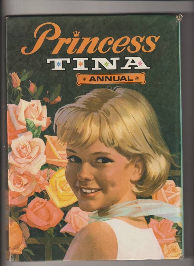 Princess Tina Annual 1970 comic cartoon book for girls retro old vintage rare collectable