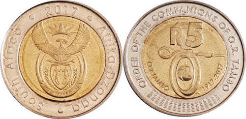Order of Companions of O.R. Tambo R5 COIN'S