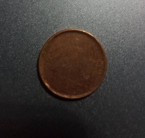 Mint Error Blank planchet 5c coin