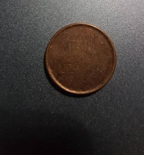 Mint Error Blank planchet 5c coin