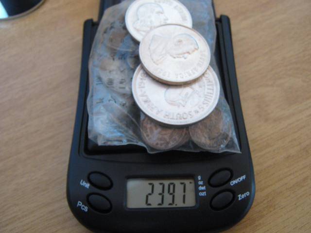 239 GRAM SILVER COINS