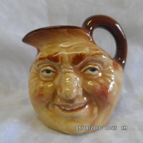VERY UNUSUAL ROYAL DOULTON CHARACTER JUG.