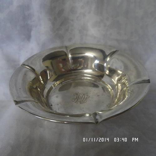 LOVELY DUTCH HALLMARKED SILVER BOWL BY FAMOUS ARTIST,