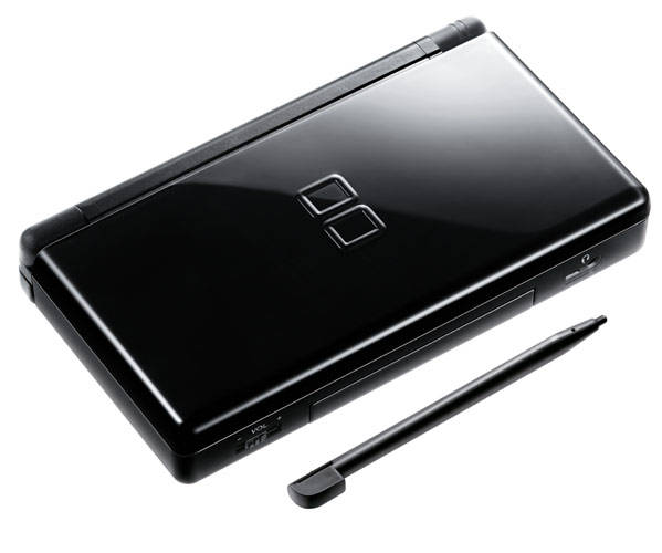 Nintendo DS Lite Black + 4 games