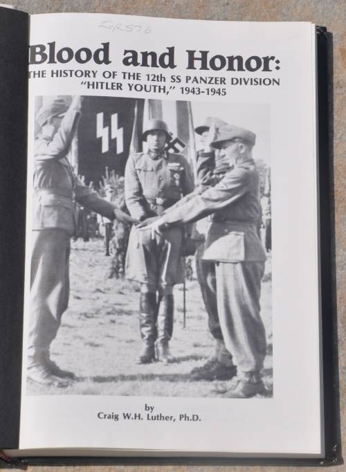 BLOOD AND HONOR The History of the 12th SS Panzer Division HITLER YOUTH 1943-45