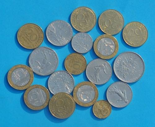 Large collection of French COINS - PRE-EURO PERIOD - FRANCE