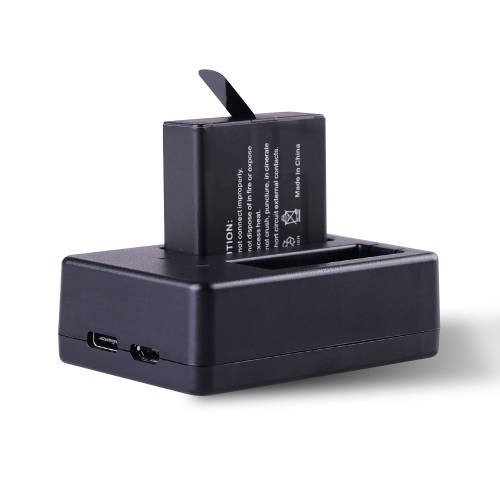 USB Dual Battery Charger For GoPro 5 6 7 Cameras