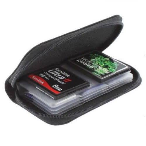 SDHC MMC CF Micro SD Memory Card Storage Case Carrying Pouch Holder Wallet