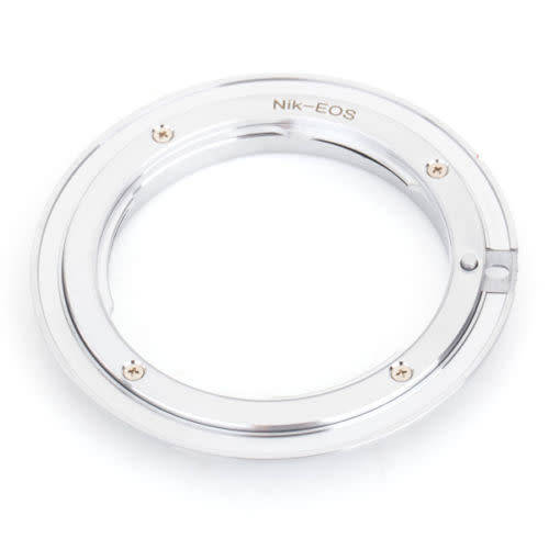 Nikon F-Mount Lens to Canon EOS EF Adapter