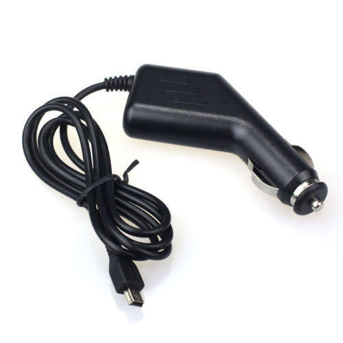 Universal Car Micro USB Charger Power Adapter For Garmin Nuvi GPS Black