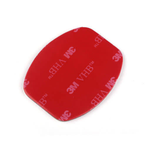 12x Adhesive Stickers (6x Square + 6x Curved) for GoPro / Sports Cameras