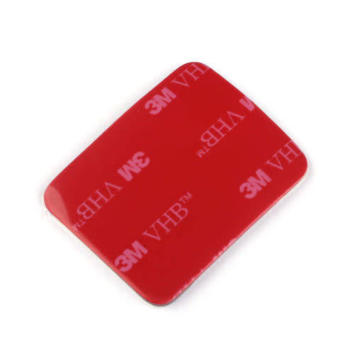 12x Adhesive Stickers (6x Square + 6x Curved) for GoPro / Sports Cameras