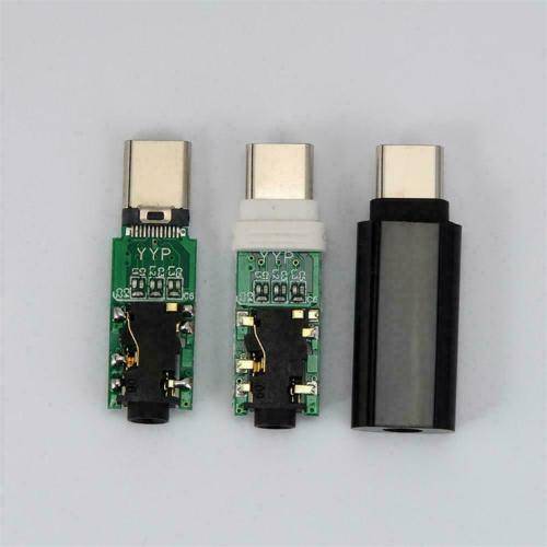Metal Type C To 3.5mm AUX Jack Earphone USB-C Headphone Adapters