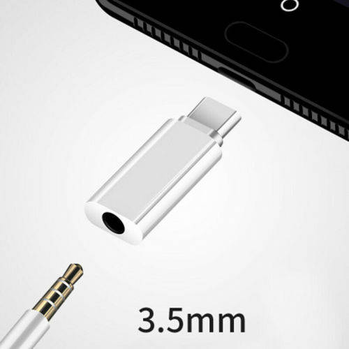 Metal Type C To 3.5mm AUX Jack Earphone USB-C Headphone Adapters