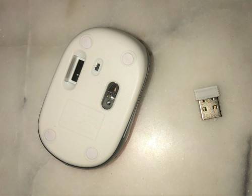 Small 2.4GHz Wireless Cordless Optical Mouse USB Receiver for PC Laptop
