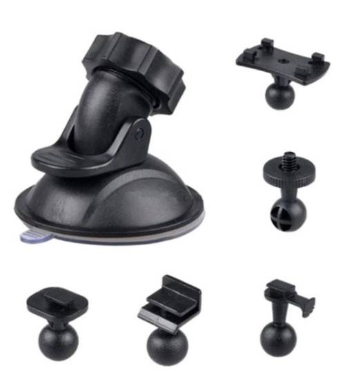 Windshield Suction Cup For GPS / Camera / Video Recorder on with 5 Types Adapter 360 Degrees
