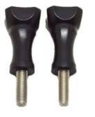 Long & Short Straight Joint Adapter plus 2x Screws Kit for Gopro