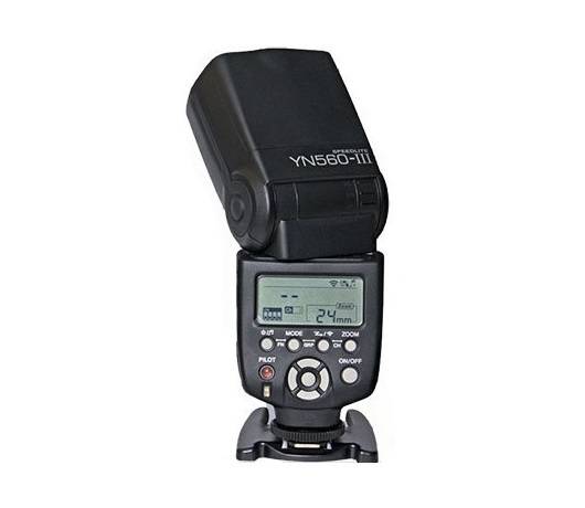 YN-560 (Mark III) Speedlight Flash (for Canon Nikon Pentax Olympus Panasonic)