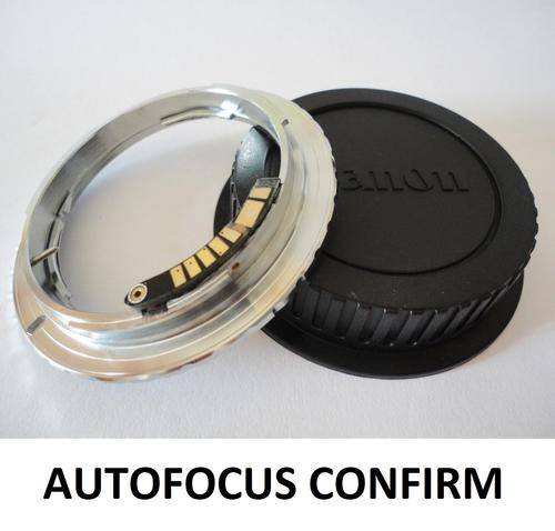 Olympus OM Lens to Canon EOS EF Mount Adapter Ring  (Autofocus Confirm)