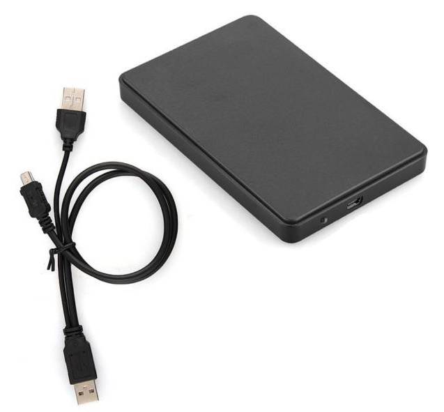USB 2.0 Hard Drive External Enclosure 2.5inch SATA HDD