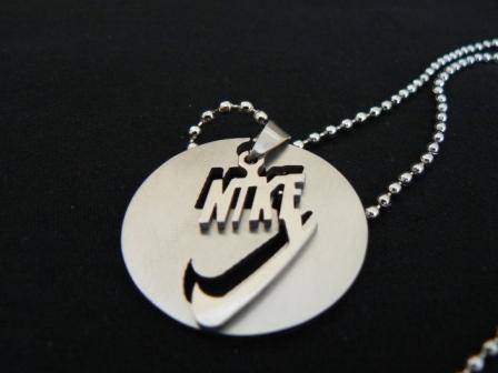 Neck chain Round  N  I  K  E   Stainless Casual Wear Necklace