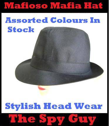 Mafioso Hat or Mafia Pantsula Style Black Hat Other Colours Also Available Plain or Stripe