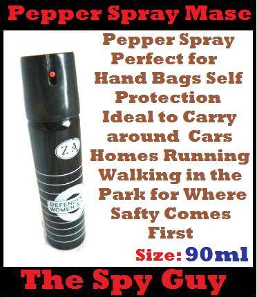 Pepper Spray 90ml Mase Fog (Perfect for hand Bags self protection)