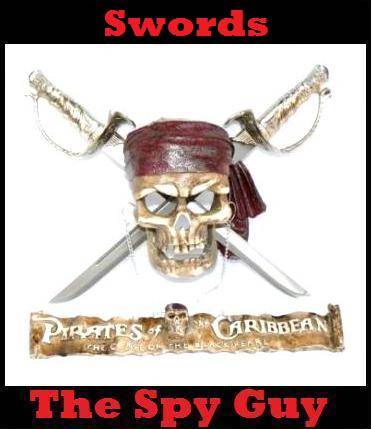 DEAL Of The WEEK Pirates of the Caribbean Swords with Wall Mount