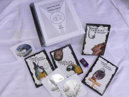 Bird Tricks Set of DvDs and Cds for Training Parrots