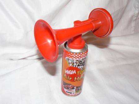 Air Horn Very High Pitch Tone (can be used at Soccer Games, Concert, Security, other sports )