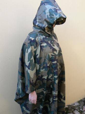 Genuine Military Camo Poncho LIMITED FEW