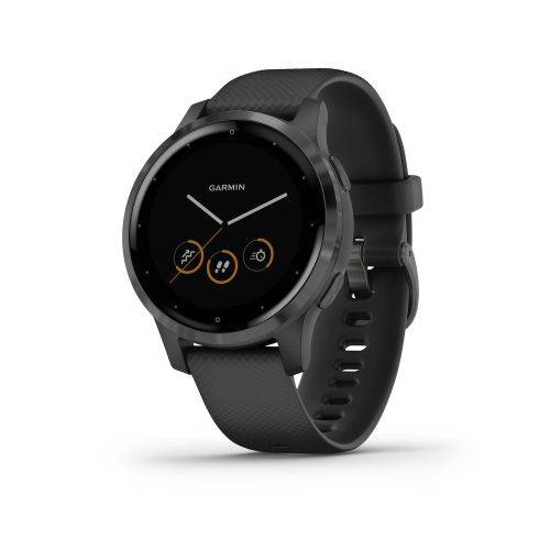 Garmin Vivoactive 4 - Black / Slate - Multisport GPS Smart Watch (New)