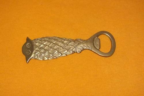 Bottle Opener - Owl Shape - Brass