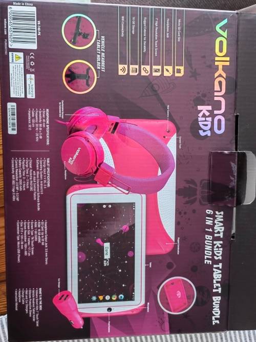 Volcano smart kids tablet bundle