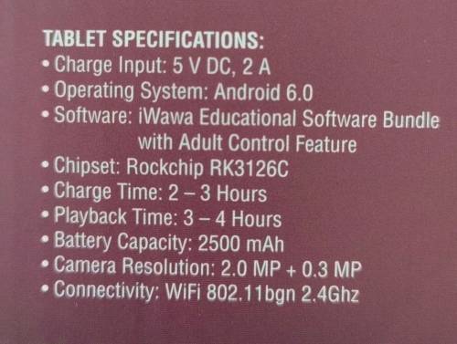 Volcano smart kids tablet bundle