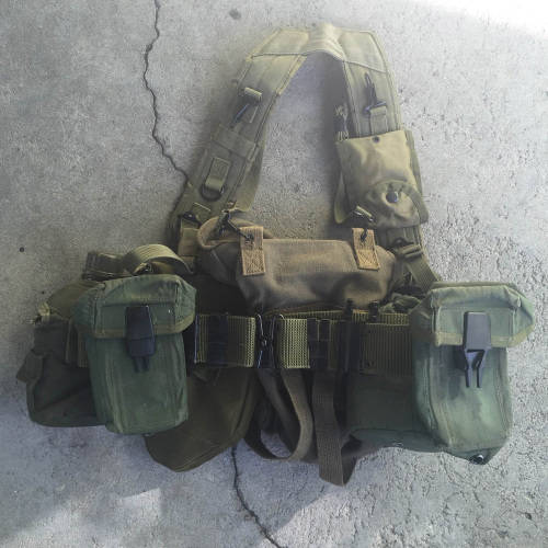 US ALICE Webbing Set with Entrenching Tool