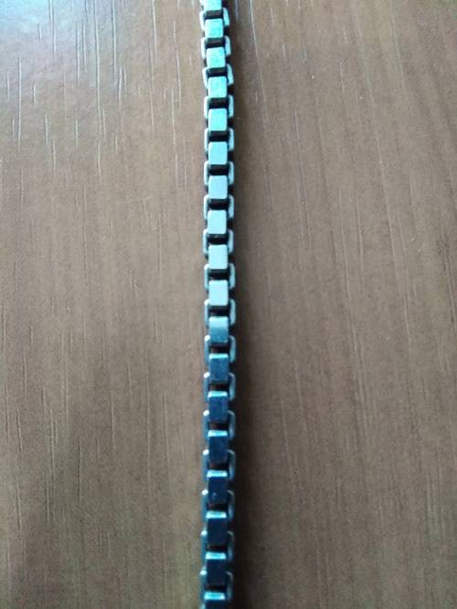 Long Box Link Chain Necklace, 925 Sterling Silver, 80 cm, 40 Grams!