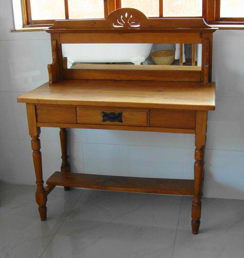 Beautiful Wood Wash Stand / Desk / Dressing Table