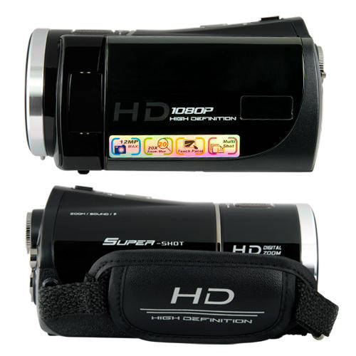 1080P HD Camcorder with Touchscreen and 5x Optical Zoom (Free DHL Shipping)