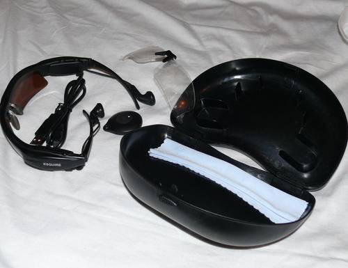 Esquire MP3 Sunglasses with Camera Video