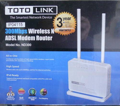 Router ADSL and Wireless