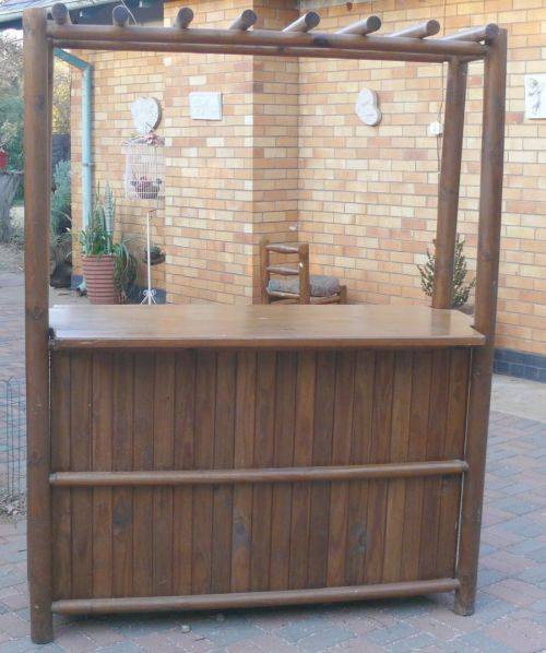 Nice Bar Counter and one stool