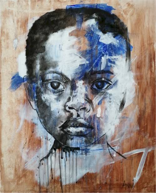 Abstract Young Boy