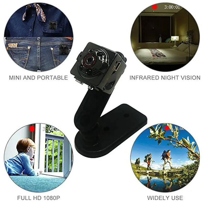 Mini Camera Full HD 1080P Night Video Recorder Infrared Vision Motion Sensor Digital DV