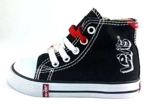 Levis Kids Dunk-Hi Sneakers Sizes: 8/9