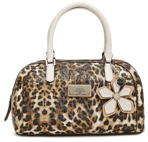 Guess Hula Girl Box Satchel