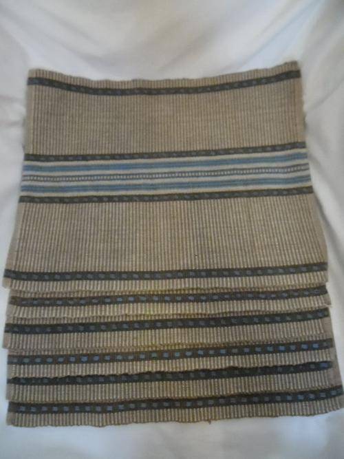 SIX BEAUTIFUL BOARDMANS PLACE MATS, MADE IN INDIA, LIKE NEW!!!