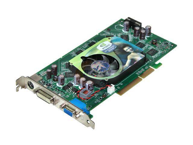 BIOSTAR GeForce 6800XT 512MB 256-bit GDDR2 AGP 4X/8X Video Card