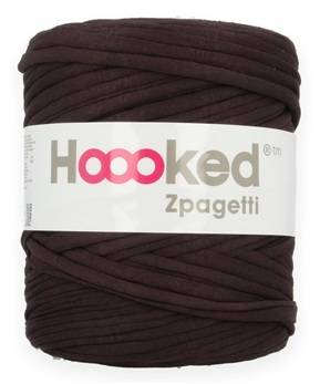 SPAGHETTI T-SHIRT YARN - TOBACCO WOOD - SOLD PER METER