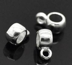 BAILS/CHARM BAILS/CONNECTOR BAILS/SLIDER BAILS/SILVER PLATED BAILS/FINDINGS